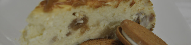 Ginger-0 Cheesecake with Biscoff Spread