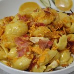 Cheesy Cheez-it Bacon Mac & Cheese 