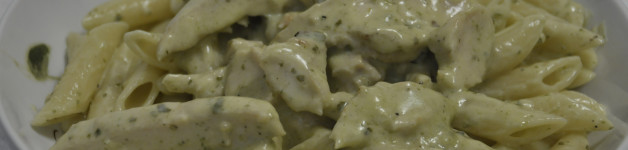 Creamy Pesto Pasta Sauce with Chicken