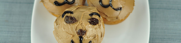Easy Groundhog Day Caramel Cupcakes