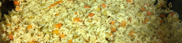 Rice Pilaf made at the New York Wine and Culinary Center
