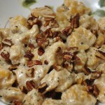 Sweet Potato Gnocchi with Sage Cream Sauce 