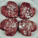 Red Velvet Crinkle Cookies