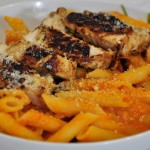 Pasta with Vodka Blush Sauce & Chicken