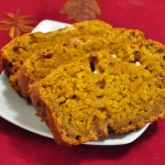 White Chocolate Pumpkin Bread