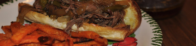 Crock Pot Slow Cooker French Dip Sandwiches