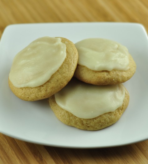 Soft Brown Sugar Cookies with Browned Butter Frosting
