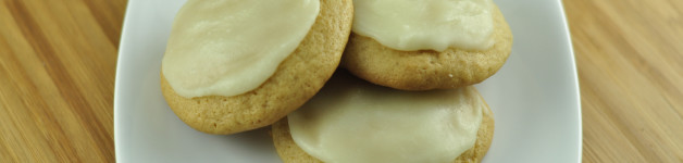 Soft Brown Sugar Cookies with Browned Butter Frosting