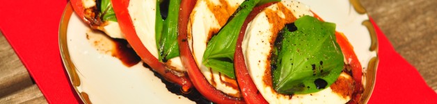 Caprese Salad with Balsamic Reduction