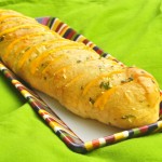 Hasselback Garlic Cheesy Bread