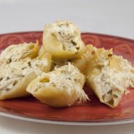 Pesto Chicken Stuffed Shells