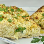 Cheesy Artichoke French Bread Pizza