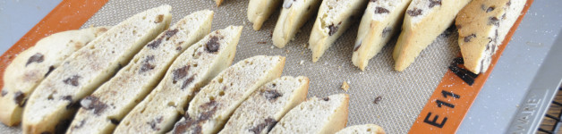 Chocolate Chip Almond Mandel Bread. A Jewish tradition for passover that's similar to biscotti!
