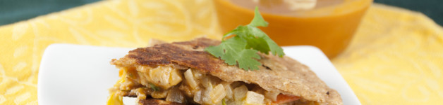 Thai Chicken Quesadillas