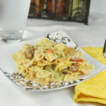 Creamy Sun-Dried Tomato, Roasted Red Pepper and Artichoke Pasta