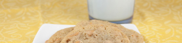 One Bowl Butterscotch Chocolate Chunk Cookies. Easy and made in one bowl!