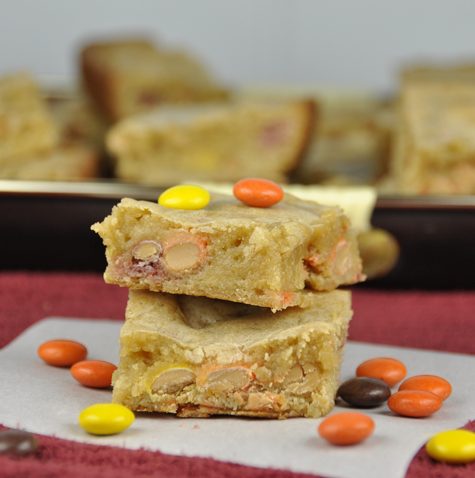 Reese's Pieces Blondies