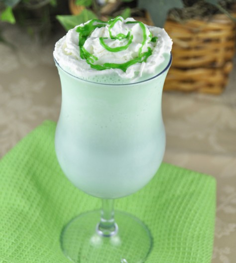 Homemade Shamrock Shake Recipe for St. Patrick's Day