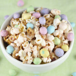 Salted Caramel Spring Popcorn