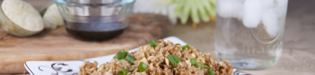 Brown Fried Rice Recipe. Great with any Asian meal!