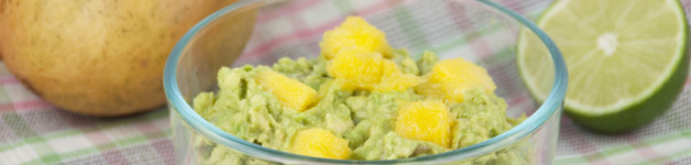 Mango Guacamole with Cilantro for Cinco de Mayo Recipe