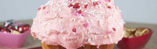 Fun Giant Cupcake Recipe made in the Wilton Pan