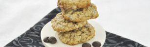 Thick & Chewy Oatmeal Chocolate Chip Cookies Recipe. The best!
