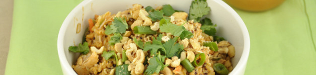 Thai Chicken Quinoa Bowl Recipe