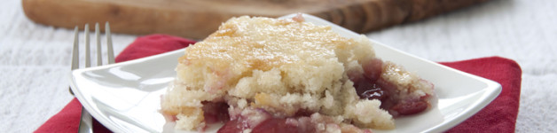 Cherry Cobbler recipe. Easy and delicious!