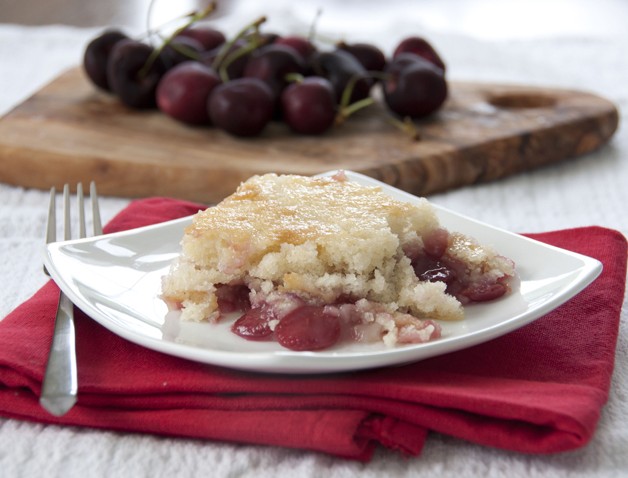 Cherry Cobbler recipe. Easy and delicious!