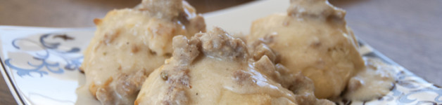 Drop Biscuits and Sausage Gravy Recipe