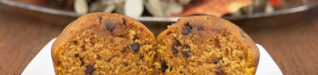 Pumpkin Chocolate Chip Muffins Recipe. Great for fall, Halloween, of Thanksgiving/Christmas breakfast!