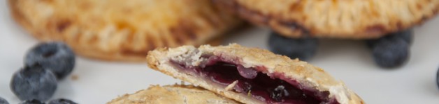Gluten Free Blueberry Hand Pies Recipe made with Bob's Red Mill pie crust mix