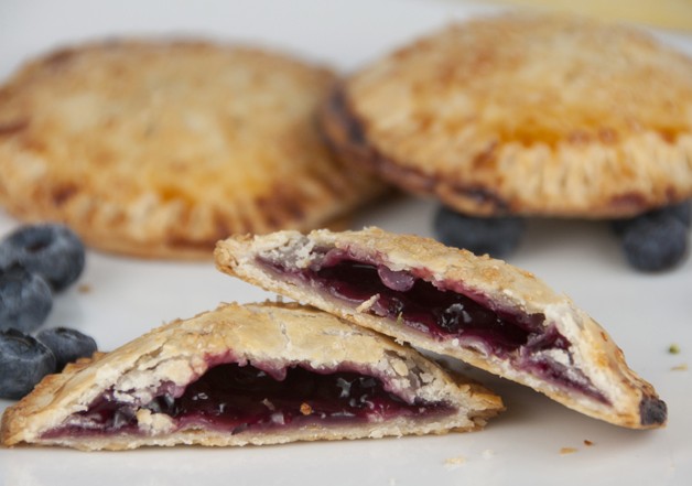 Gluten Free Blueberry Hand Pies Recipe made with Bob's Red Mill pie crust mix