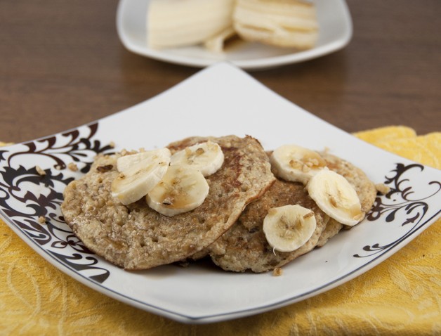 Banana Walnut Pancakes Recipe made with Healthy Farina Hot Cereal