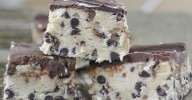 Chocolate Chip Cookie Dough Bars recipe make for an easy dessert. They are no bake and contain no eggs!