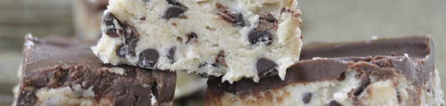 Chocolate Chip Cookie Dough Bars recipe make for an easy dessert. They are no bake and contain no eggs!