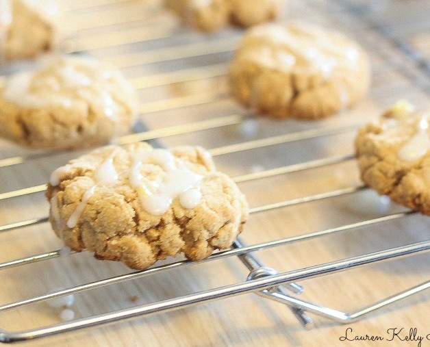 Iced Lemon Cookie Dessert Recipe for your summer picnic or Memorial Day cook out.