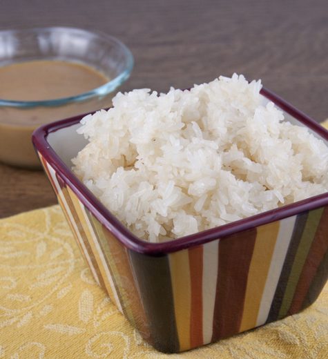 Thai recipe for authentic Sticky Rice the way that it's really made in Thailand. My favorite way to eat rice!