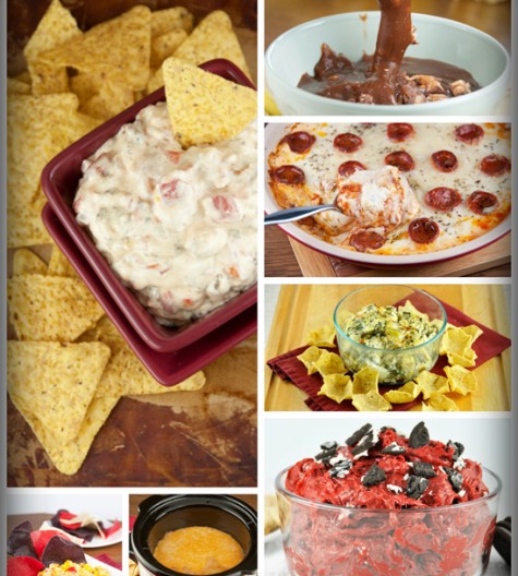 My top 12 favorite super bowl dip recipe ideas. Wonderful game day food!