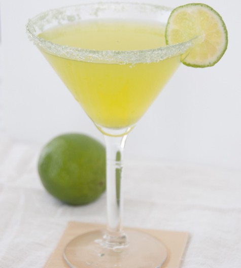 This recipe for a Key Lime Martini is just what it sounds like: a sweet and sour martini that tastes like a tropical slice of key lime pie.