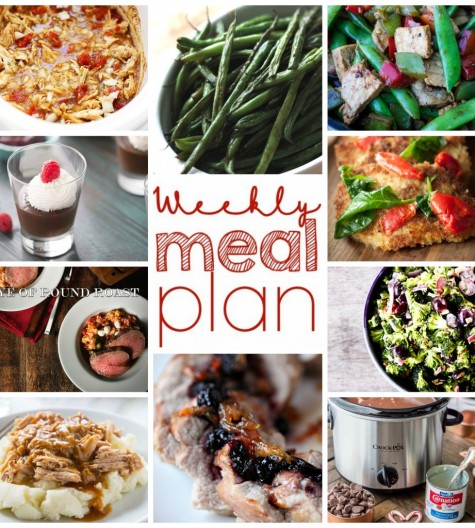 Easy Weekly Meal Plan for January 17– January 23 to help get you new and fresh ideas to keep dinner exciting for your family!