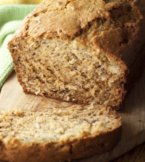 Island-inspired Coconut Banana Bread recipe is a tropical twist on traditional banana bread that you will love!