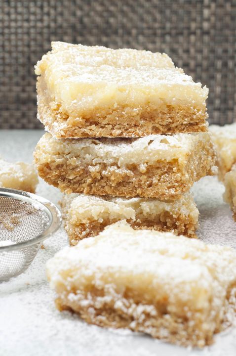 Ooey Gooey Butter Cake Bars | Wishes and Dishes