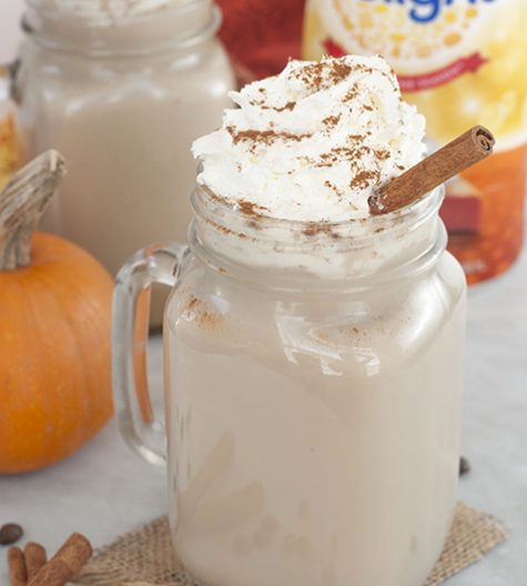 Slow Cooker (Crock Pot) Pumpkin Spice Lattes meant for a crowd and the perfect recipe to serve at a fall party! If you have a love for fall flavors as much as I do, you must make these!