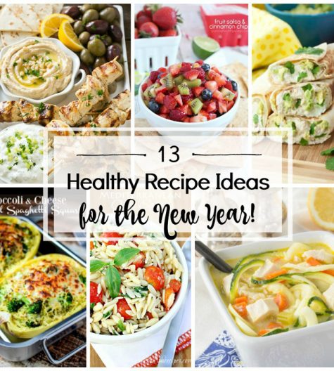 You will love this collection of 13 Healthy New Year Recipe Ideas to start the New Year and your better diets off on the right foot!