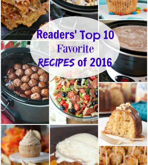 You all have great taste! I gathered the ten most popular and best recipes on Wishes and Dishes from the year 2016! These are the recipes that gained the most views from all of you amazing readers!