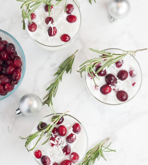 Creamy White Christmas Coconut Margarita Punch recipe for a crowd is so festive will be a huge hit for any holiday party. It is truly Christmas in a glass!