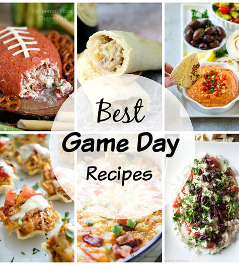 The Best Game Day Recipes: over 20 delicious recipes great for any get-together or party: cheesy dips, chicken fingers, deviled eggs, pizza bombs, meatballs, and more!