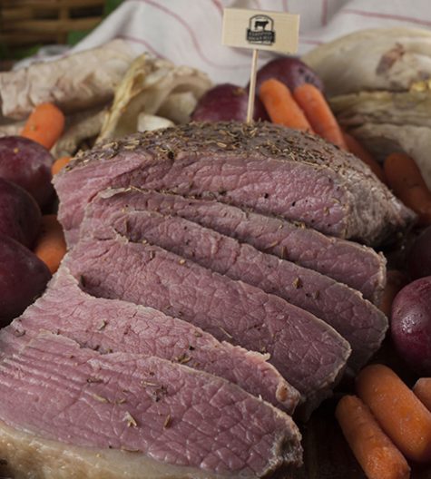 Irish Braised Corned Beef Brisket recipe is great for St. Patrick's day or any special occasion dinner. The meat is tasty & cooked slowly in the oven for maximum flavor!